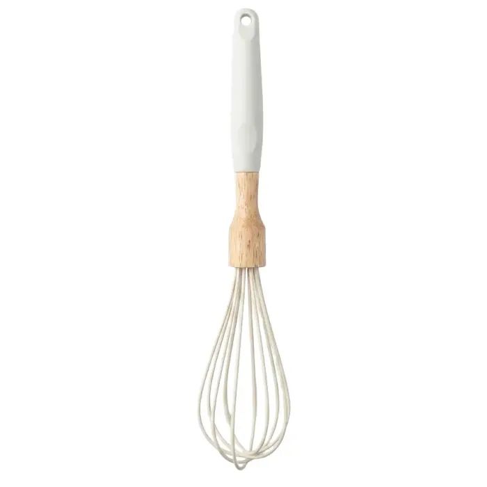 Вінчик ARDESTO Tasty Baking, 30см, силікон, дерево, сірий світлий (AR1562G)