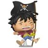 Фігурка Funko Pop серії Великий куш - Луффі з прапором (91970)