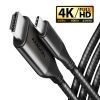 Кабель мультимедийный USB-C to HDMI M 1.8m black AXAGON (RVC-HI2MC) изображение 2