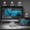 Кабель мультимедійний USB-C to HDMI M 1.8m black AXAGON (RVC-HI2MC) зображення 6