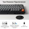 Клавіатура Keychron K10 Max Keychron Super Banana Switch RGB UA Black (K10M-H4-UA) зображення 10