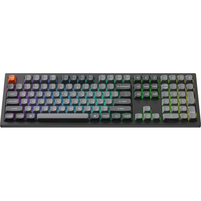 Клавіатура Keychron K10 Max Keychron Super Banana Switch RGB UA Black (K10M-H4-UA) зображення 2