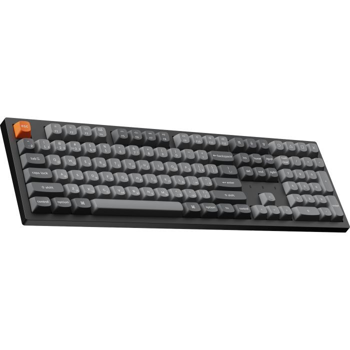 Клавіатура Keychron K10 Max Keychron Super Banana Switch RGB UA Black (K10M-H4-UA) зображення 4