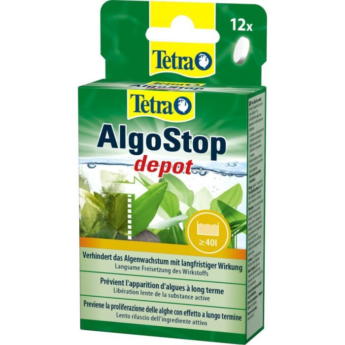 Средство против водорослей Tetra Algostop для аквариума 12 таблеток на 240 л (4004218298989) изображение 2