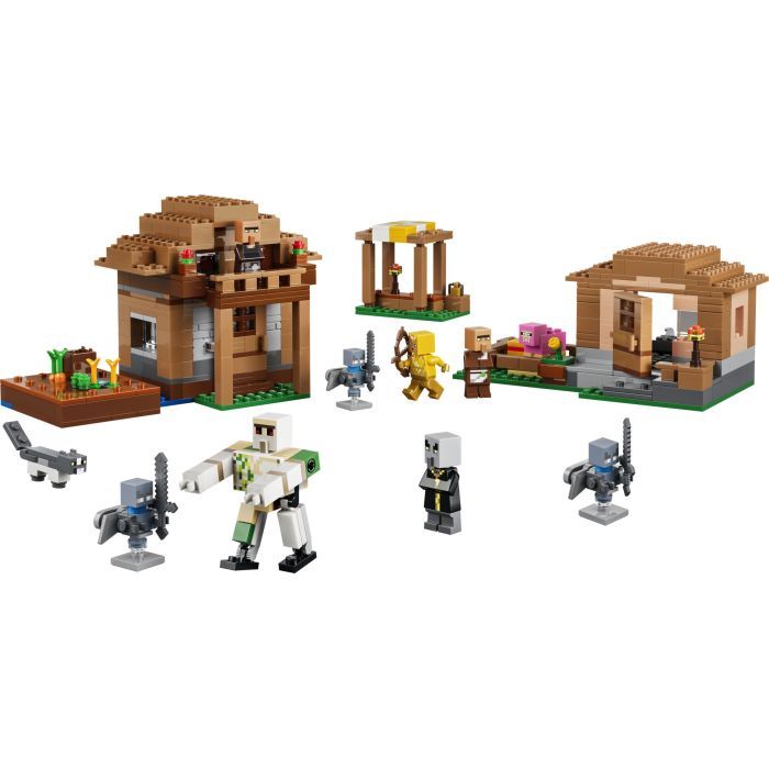 Конструктор LEGO Minecraft Нападение вызывателя на деревню (21596) изображение 2