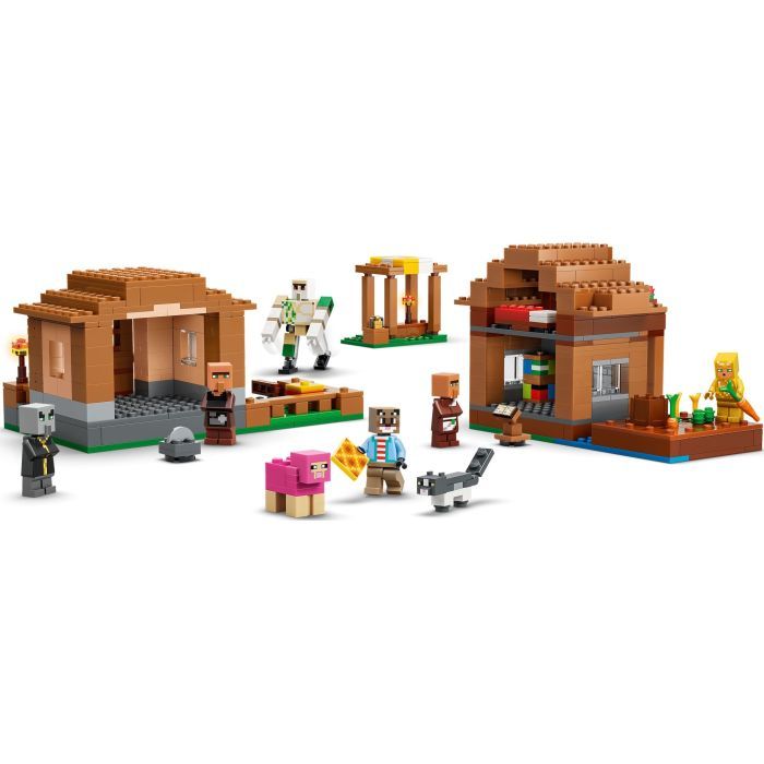 Конструктор LEGO Minecraft Нападение вызывателя на деревню (21596) изображение 3