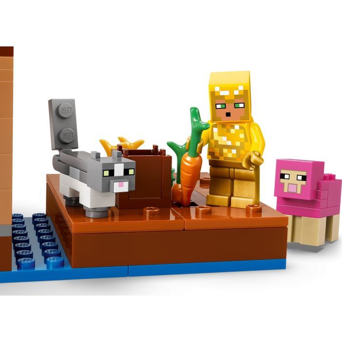 Конструктор LEGO Minecraft Нападение вызывателя на деревню (21596) изображение 6