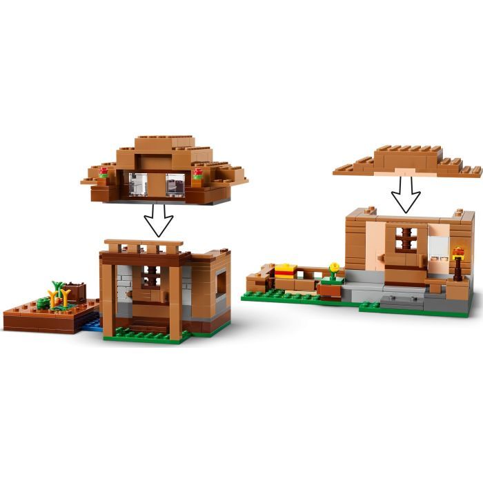 Конструктор LEGO Minecraft Нападение вызывателя на деревню (21596) изображение 7