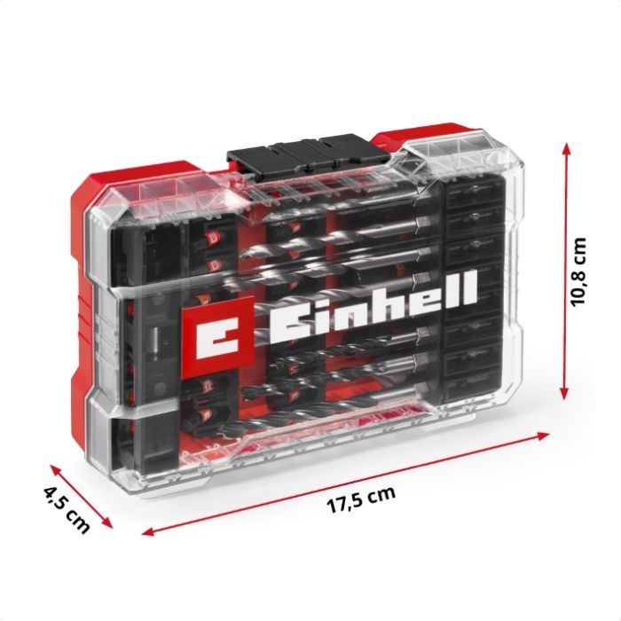 Набір свердл і біт Einhell M-Case, ударні, 39шт (108759) зображення 5