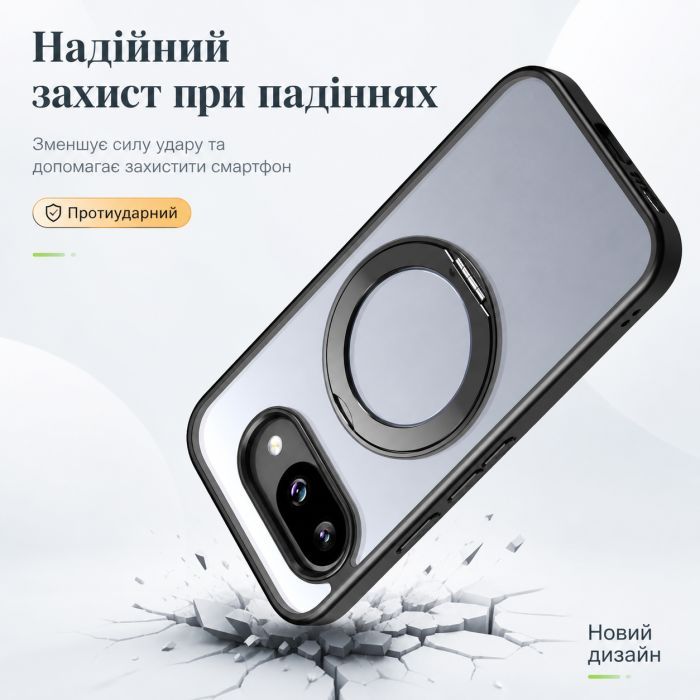 Чехол для мобильного телефона BeCover Aura Fold Google Pixel 9a Black (715665) изображение 6