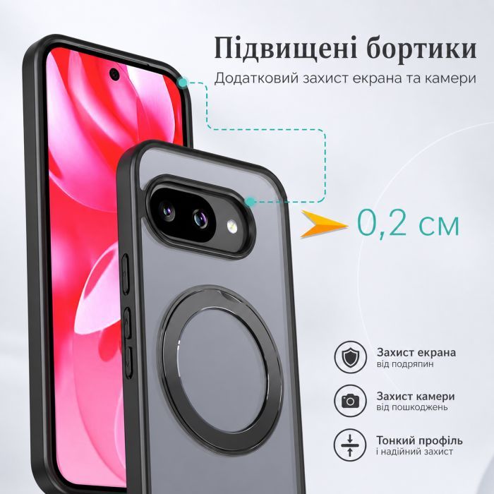 Чехол для мобильного телефона BeCover Aura Fold Google Pixel 9a Black (715665) изображение 8
