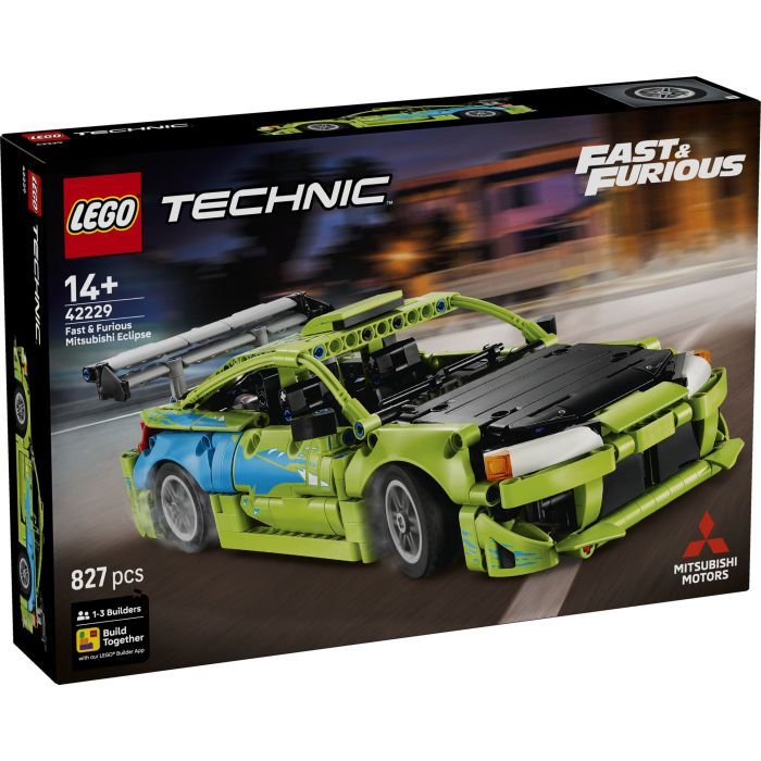 Конструктор LEGO Technic Форсаж Автомобіль Mitsubishi Eclipse (42229)