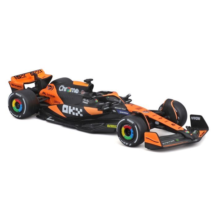 Масштабная модель автомобиля Bburago Автомодель - McLaren F1 MCL38 (2024), 1:43 (18-38214) изображение 6
