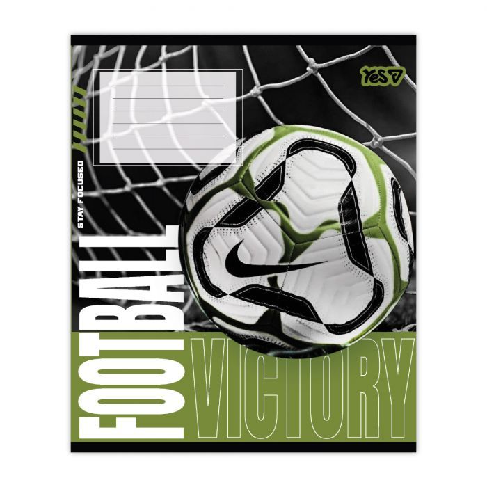 Тетрадь Yes Football energy А5 24 листов линия (768799) изображение 5
