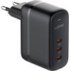 Зарядное устройство LDNIO 2xUSB-C PD65W + 1xUSB QC3.0 GaN (Q367)