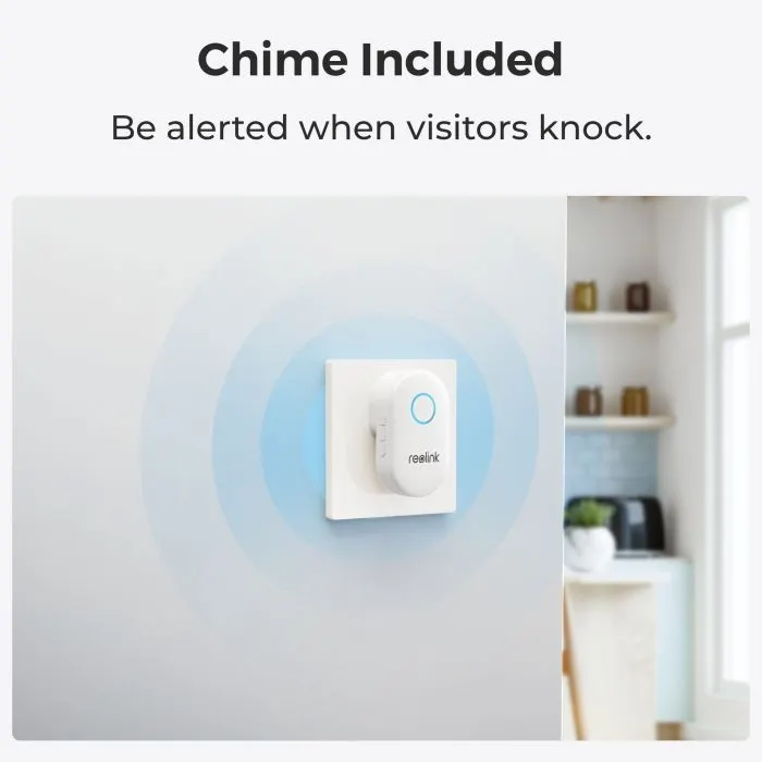 Дверной звонок Reolink Video Doorbell PoE (D340P) изображение 6