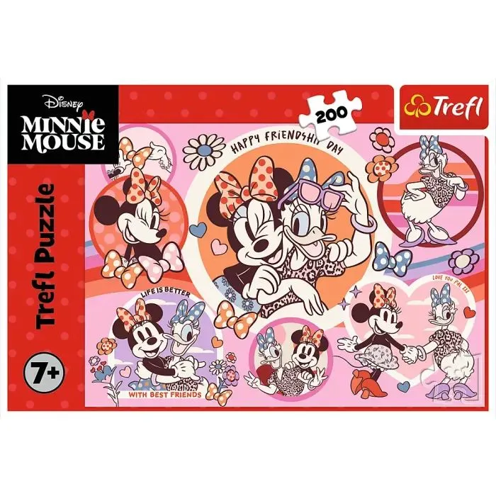 Пазл Trefl Disney Minnie Звички Мінні Маус 200 елементів (5900511133431) зображення 3