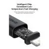 Дата кабель USB 2.0 AM to Lightning 1.0m 2.4A red+black Baseus (P10377801U01-01) изображение 10