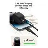 Дата кабель USB 2.0 AM to Lightning 1.0m 2.4A red+black Baseus (P10377801U01-01) изображение 8