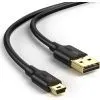 Дата кабель USB 2.0 AM to Mini 5P 3.0m 2A PVC black Ugreen (UGR-10386) изображение 2