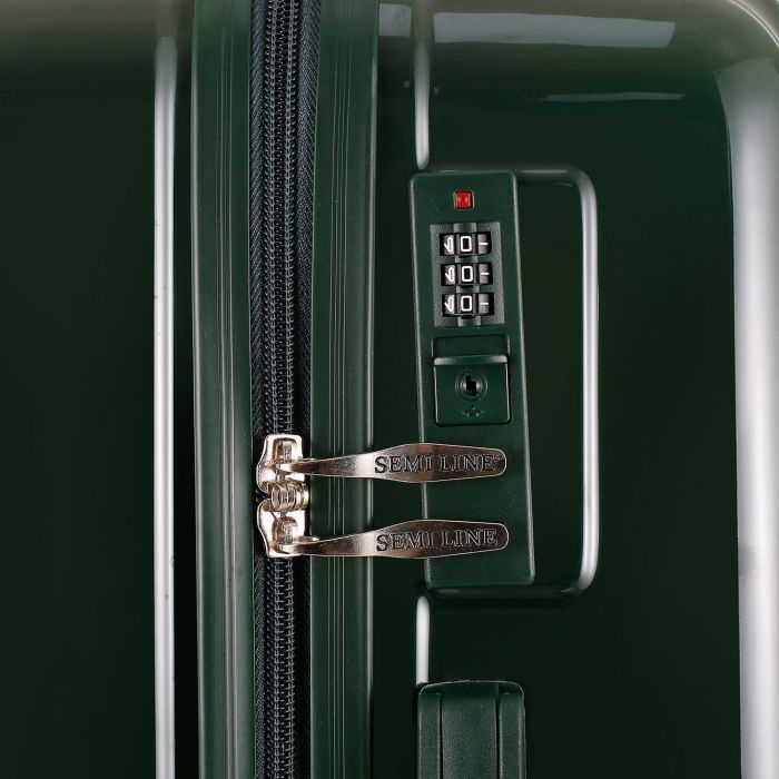 Чемодан Semi Line 20" (S) Dark Green (T5948-1) (DAS303636) изображение 8