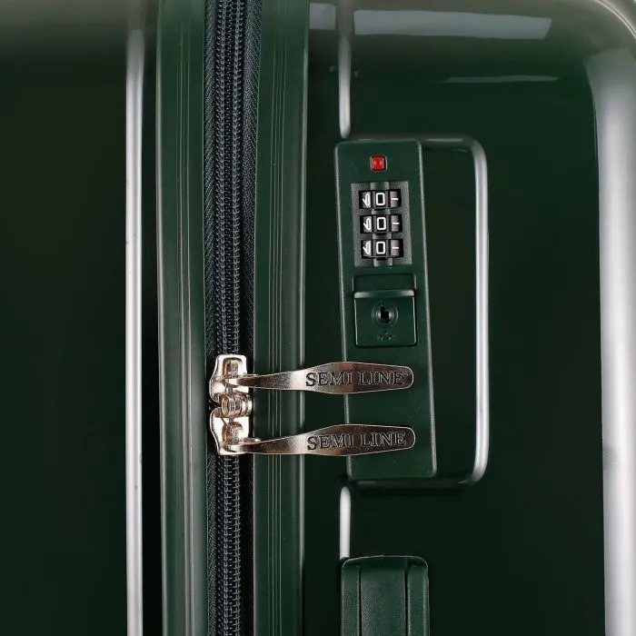 Чемодан Semi Line 24" (M) Dark Green (T5948-2) (DAS303637) изображение 8