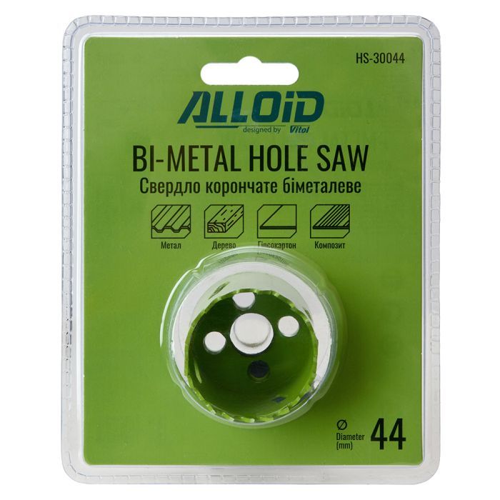 Коронка Alloid біметалева, 121мм (HS-30121) зображення 3