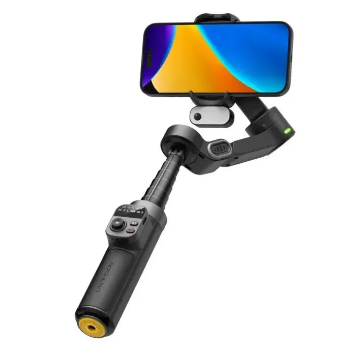 Стедикам AOCHUAN Professional Gimbal Stabilizer for Smartphone SMART S3 Black (AOCHUAN-SMARTS3-B) изображение 6