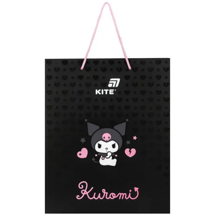 Подарунковий пакет Kite Kuromi 26 х 32 см (HK26-266-2) зображення 2