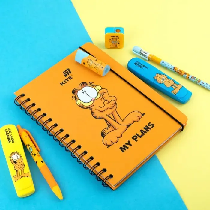 Тижневик Kite дитячий на спіралі Garfield, тверда обкладинка (GF26-438) зображення 12