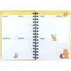 Тижневик Kite дитячий на спіралі Garfield, тверда обкладинка (GF26-438) зображення 6