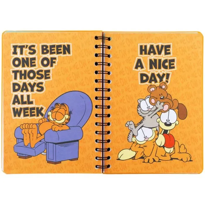 Тижневик Kite дитячий на спіралі Garfield, тверда обкладинка (GF26-438) зображення 9