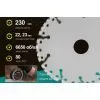 Круг отрезной Alloid Pro, алмазный, универсальный, 230мм (DS-16230) изображение 6