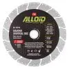 Круг отрезной Alloid Pro, алмазный, универсальный, 230мм (DS-16230)