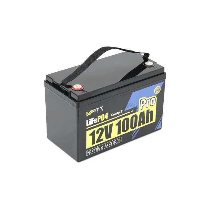 Батарея LiFePo4 WattCycle 12,8V 100Ah, 1,28kWh (WT12V100AH110PRO)