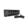 Сетевой фильтр питания Meilepai F35U, 10 роз EU, 4USB, 2PD, 2м Black (F35U-Black) изображение 2