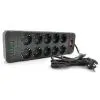 Сетевой фильтр питания Meilepai F35U, 10 роз EU, 4USB, 2PD, 2м Black (F35U-Black) изображение 2