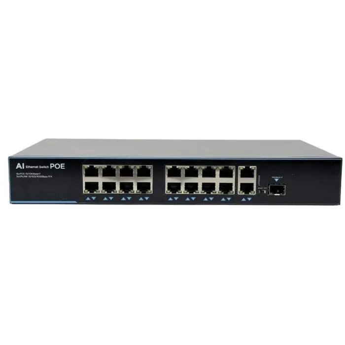 Коммутатор сетевой Atis PoE-1018-16P-1S/250 AI