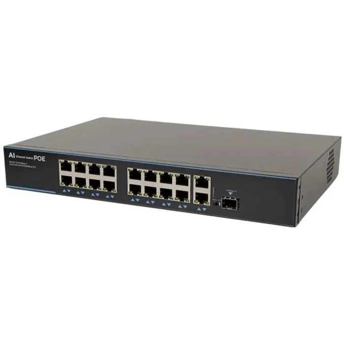 Коммутатор сетевой Atis PoE-1018-16P-1S/250 AI изображение 2