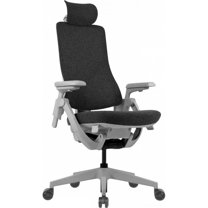 Офісне крісло GT Racer B-6314 Black (B-6314 Fabric Black/Black)