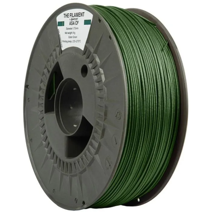 Пластик для 3D-принтера The Filament ASA CF 1.75mm 1kg Green (TF-24121)