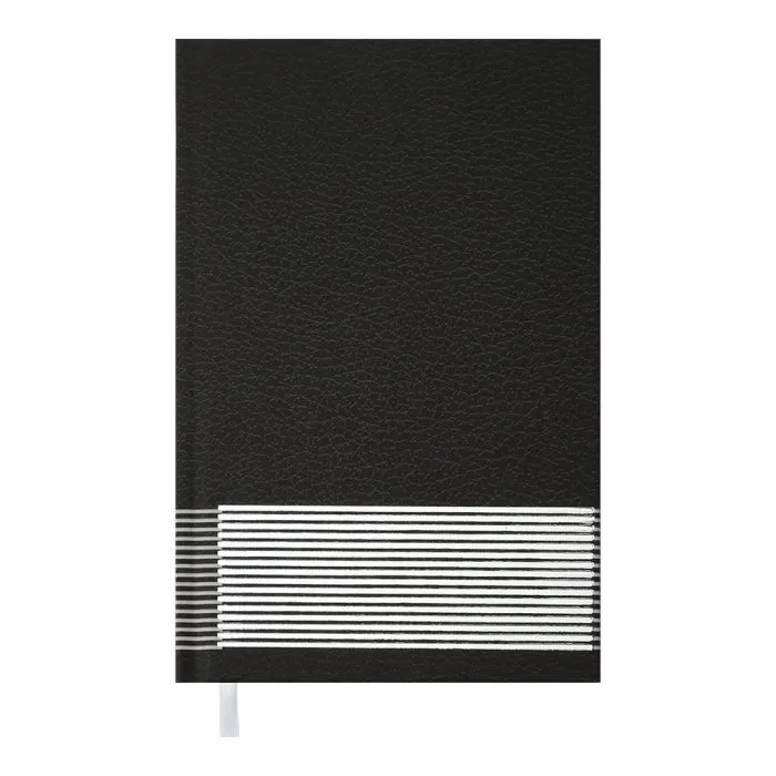 Тижневик Buromax недатований PARALLEL, A6, чорний, 288 сторінок (BM.2607-01)