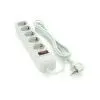 Сетевой фильтр питания Maxxter MSP5-G-10G, 5 роз, 3 м, Gray (MSP5-G-10G)