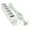 Сетевой фильтр питания Maxxter MSP5-G-10G, 5 роз, 3 м, Gray (MSP5-G-10G)