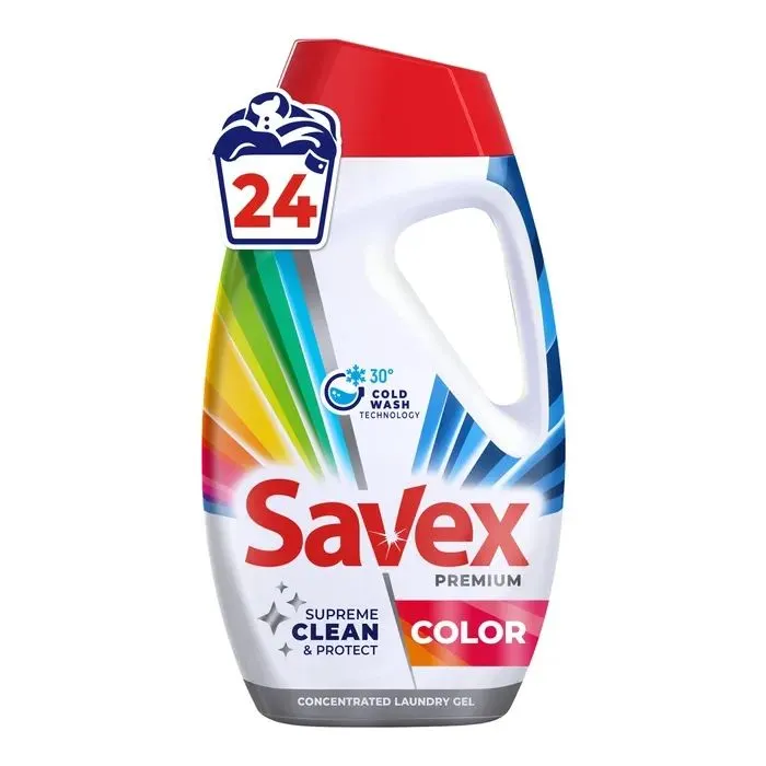 Гель для стирки Savex Premium Color 960 мл (3800024050039)