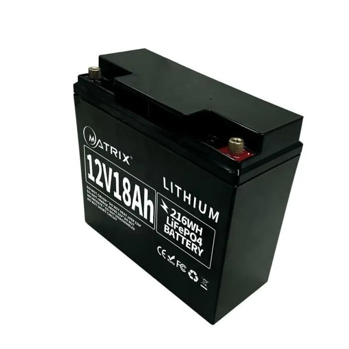 Батарея LiFePo4 Matrix 12.8V-18Ah 230.4Wh (MLR 1218) зображення 3