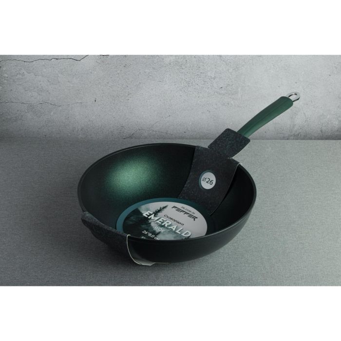 Сковорода Pepper Emerald Titanium Pro Wok 26 cм (PR-2108-26) зображення 3