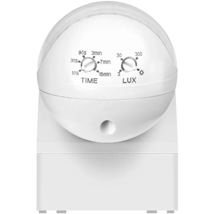 Датчик руху Videx 220V 800W IP44 інфрачервоний білий (VL-SPW11W) зображення 2