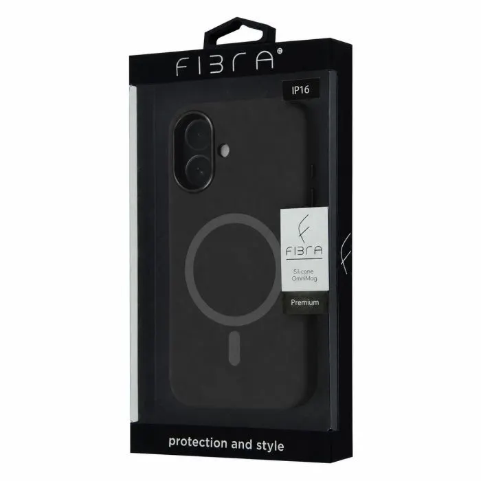 Чохол до мобільного телефона BeCover FIBRA Silicone OmniMag Apple iPhone 16 Black (716223) зображення 2