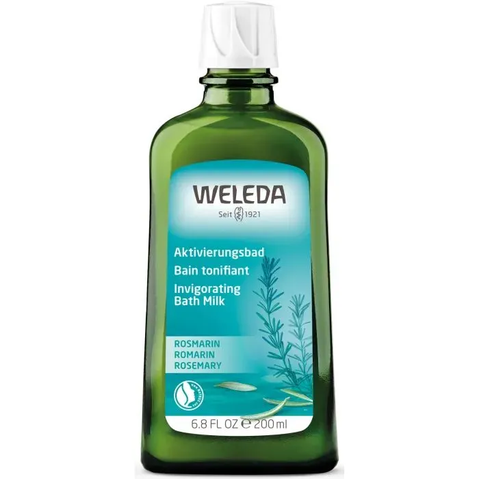 Піна для ванн Weleda Rosemary Invigorating Bath Milk 200 мл (4001638098236)